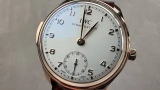 Thumbnail: IWC Portugieser Minute Repeater 5449-05 Watch Review