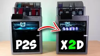 Thumbnail: X2D vs P2S — The Numbers Don't Lie
