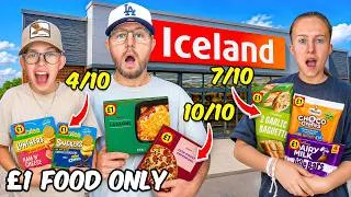Thumbnail: We Ate Nothing But £1 Iceland Meals for 24 hours!