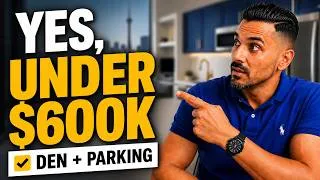 Thumbnail: What $600K Actually Gets You In Toronto - Actual Sold Condos (2026 Edition)
