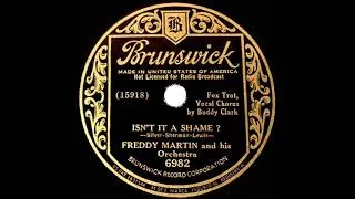 Thumbnail: 1934 Freddy Martin - Isn’t It A Shame? (Buddy Clark, vocal)