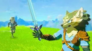 Thumbnail: We Played Through Zelda TotK as WOLF LINK