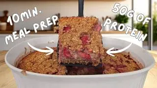 Thumbnail: Healthy Baked Oatmeal with 50g+ Protein