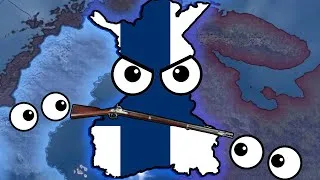 Thumbnail: Finland in Hearts of Iron 4 be like...