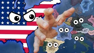 Thumbnail: When America creates an EMPIRE in hoi4...