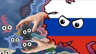Thumbnail: Russia in Hearts of Iron 4 be like...