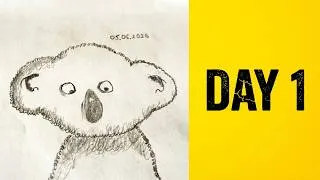Thumbnail: I Tried Learning to Draw for 14 Days (Starting From Absolute Zero)
