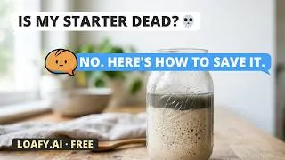 Thumbnail: I Trained an AI on My Entire Sourdough Book (It's Free)