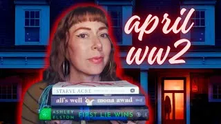 Thumbnail: NEW THRiLLER! First Lie Wins 🤩 April weekly wrapup #2