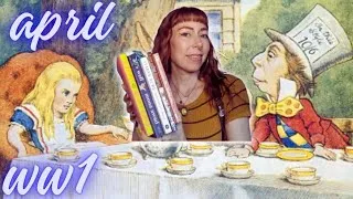 Thumbnail: Mona Awad, Alice, & a Coffee Cat 🐱 ☕ April weekly wrapup #1