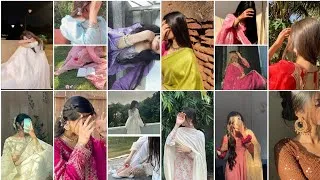 Thumbnail: 💖🔥100+Hidden face desi girl dpz Instagram💝🎉|Aesthetic desi diwa girl pic's💗😍|