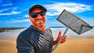Thumbnail: Sand Flea Rake Review and How to Catch Sand Fleas!