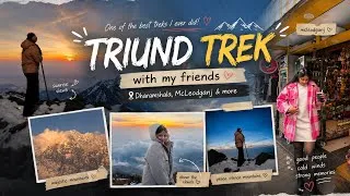 Thumbnail: One of the Best Treks I Ever Did! 🏔️ | Triund Trek + McLeodganj and many more Travel Vlog