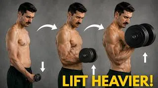 Thumbnail: Proven Ways to Get Stronger FAST 💪