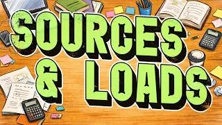 Thumbnail: Electrical Sources and Loads Explained in 2 minutes