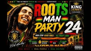 Thumbnail: ROOTS MAN PARTY 24 🇯🇲 | Best Reggae & Roots Mix 2026 | Non-Stop Caribbean Vibes