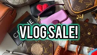 Thumbnail: VLOG SALE/CLOSET CLEAN OUT👀: LV, Gucci, Fendi, Prada, Celine, Coach, and more!