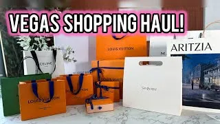Thumbnail: LOUIS VUITTON, SAINT LAURENT, CELINE & MORE: My Vegas Luxury Shopping Haul😍