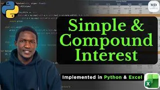 Thumbnail: Simple & Compound Interest Explained with Implementation in Excel & Python
