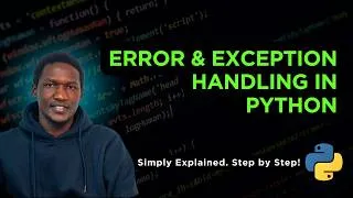 Thumbnail: 11.  Error and Exception Handling in Python - An introduction with Examples