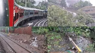 Thumbnail: Karjat To Lonavala Journey In Deccan Express & Landslide Coverage Of Bhor Ghat 😱