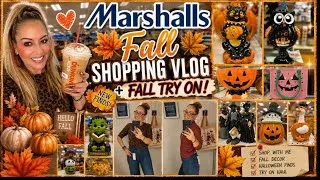 Thumbnail: 🍂 MARSHALLS FALL 2026 SHOPPING VLOG 🎃 NEW Halloween Finds + Fall Fashion TRY-ON & Dunkin’ PSL!