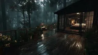 Thumbnail: Natural Forest Cabin Rain Ambience 🌲 | Sleep Better with Rain Sounds