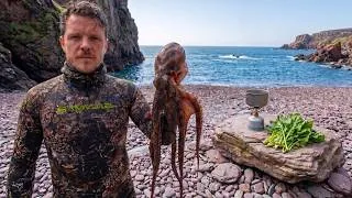 Thumbnail: Solo Spearfishing Adventure | Octopus Catch and Cook