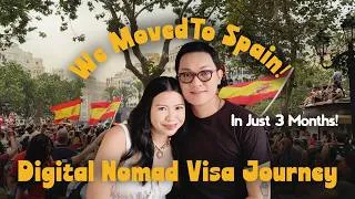 Thumbnail: How to Move to Spain 🇪🇸 Our Digital Nomad Visa Journey | The Sierra’s