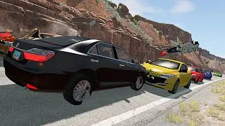Thumbnail: BeamNG Drive Massive Realistic Car Crash HighWay