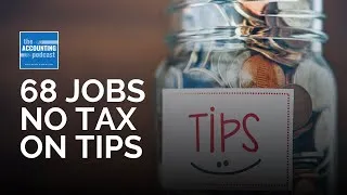 Thumbnail: Treasury Leaks 68 Jobs Getting No Tax on Tips - Digital Content Creators Included