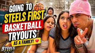 Thumbnail: STEELS FIRST BASKETBALL TRYOUTS!!!🏀  **Family Support Day**
