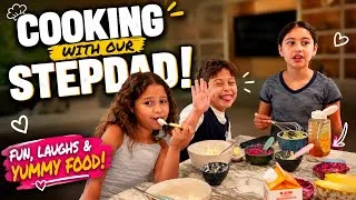 Thumbnail: OUR STEPDAD IGOR TAUGHT US HOW TO COOK!!!🥹🍳