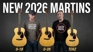 Thumbnail: New Martin's for 2026 – Custom Shop 0-18 and 0-28 (Rosewood or Mahogany)