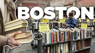 Thumbnail: Bookshopping in Boston