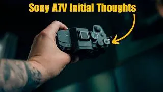 Thumbnail: A Non- Shilltubers Initial Thoughts to the Sony A7V