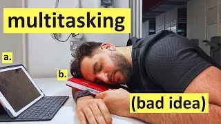 Thumbnail: Stop Multitasking with ADHD, Try THIS Instead
