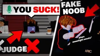 Thumbnail: I Pretended to be a Noob in a Roblox Talent Show