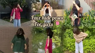 Thumbnail: Best face hide 🫥 poses for girls 🌷🦋#pose #poseforgirls #photography #photoidea 