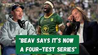 Thumbnail: "How the Boks & AB's cancel each other out, plus Beav conquers Table Mountain with DC & Richie."