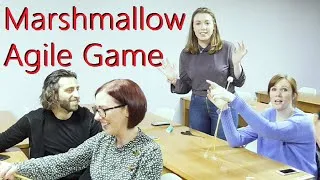Thumbnail: The Agile Marshmallow Game - antidote to Gantt Project Planning Assumptions