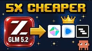 Thumbnail: GLM 5.2 - HyperFrames vs Remotion vs Revideo