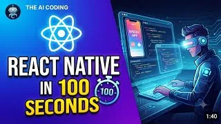 Thumbnail: React Native in 100 Seconds: Build Cross-Platform Apps Easily