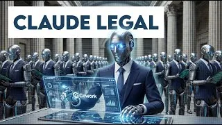 Thumbnail: What Anthropic Just Unleashed on the Legal Industry ($285 BILLION Market Panic)