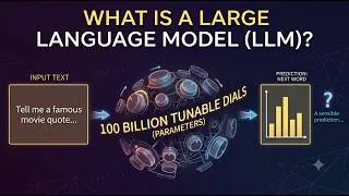 Thumbnail: What's Large Language Models(LLMs), Explained Visually