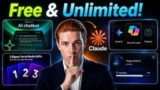 Thumbnail: Claude Code + Hyperframe - Create Unlimited Motion Graphics For FREE!