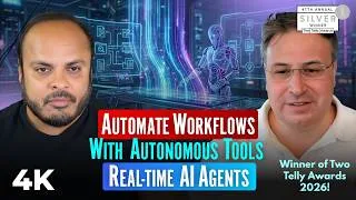 Thumbnail: Automate Workflows w/ Autonomous Tools Real-Time AI Agents | Aytekin Tank | Founder & CEO | Jotform