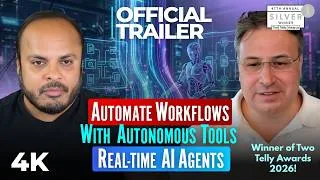 Thumbnail: TRAILER | Automate Workflows w/ Autonomous Real-Time AI Agents | Aytekin Tank | Founder | Jotform