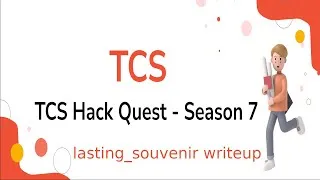 Thumbnail: lasting souvenir writeup | Season 7 | Round 1