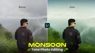 Thumbnail: Cinematic Monsoon Photo Editing in Lightroom 🌧️ | Rainy Season Photo Editing Tutorial